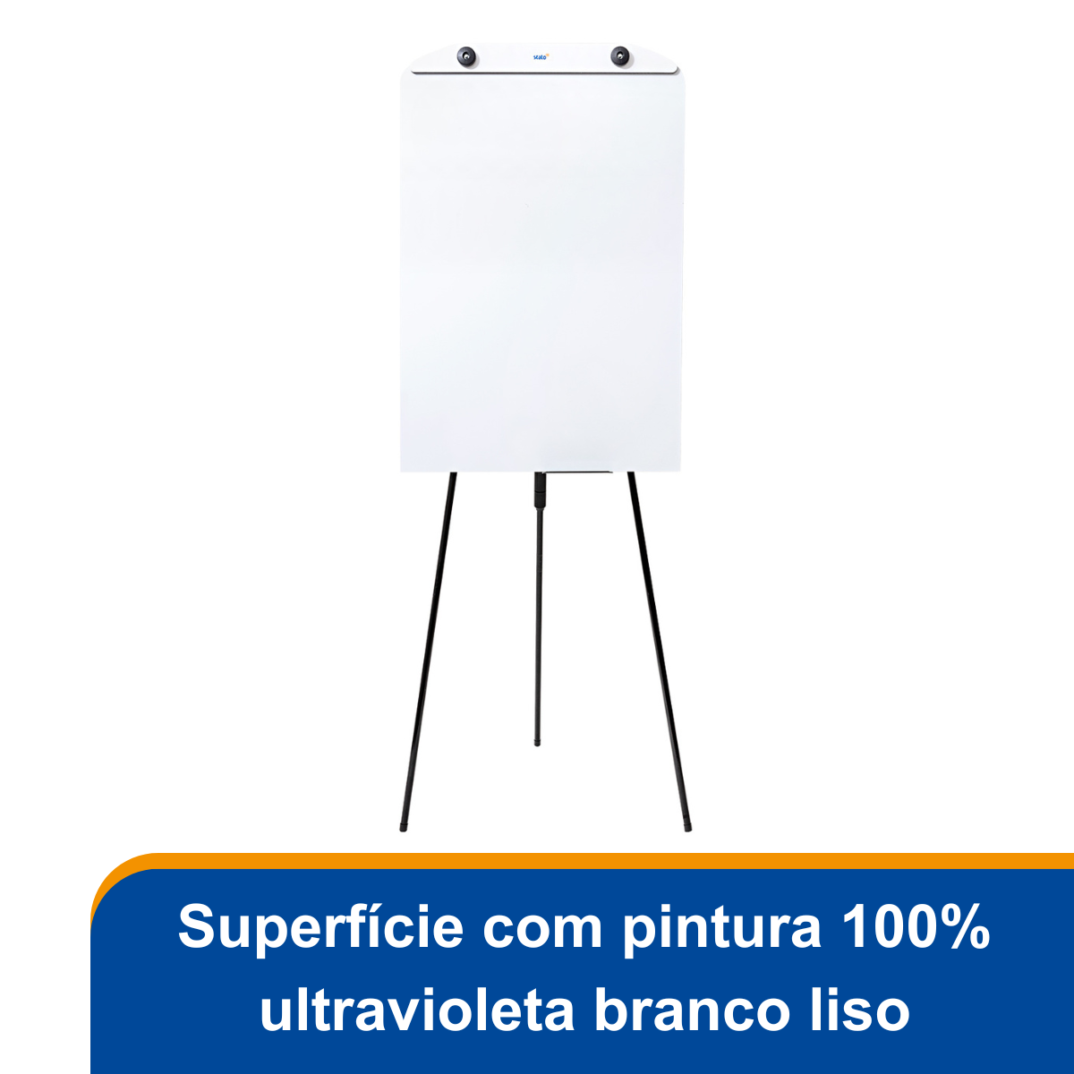 Flip Chart Lousa Quadro Branco Retrátil